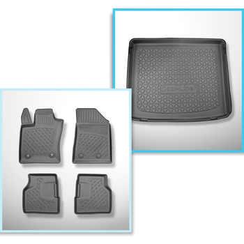 Csomagtérszőnyeg - és autószőnyegkészlet TPE: Alfa Romeo Tonale 965 SUV (05.2022