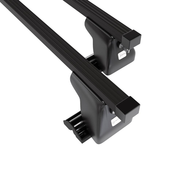 Alap tetőcsomagtartó, amely alkalmazható a: Volkswagen California T6 Van (2015-2021) - fekete - T-profil - acél