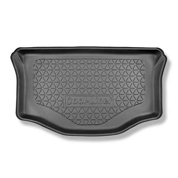 Méretre készült csomagtérszőnyegek: Mitsubishi Space Star Facelift II Hatchback (12.2019-....) - alsó csomagtartó; csomagtartó dupla padló nélkül