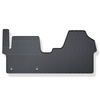 Autós gumiszőnyegek: Peugeot Expert III Van (2020-....) - fekete - 1 db