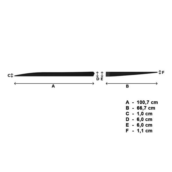Fekete autó oldallécek Hyundai i20 III Hatchback (5 ajtó) - (2020-....)