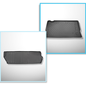 Csomagtérszőnyeg - és autószőnyegkészlet TPE: Mercedes-Benz Vito W447 Tourer (10