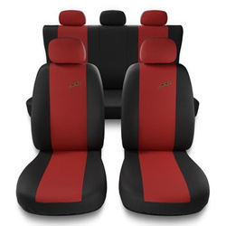 Univerzális autós üléshuzatkészlet kifejezetten: Nissan Juke I, II (2010-....) - X.R-RD
