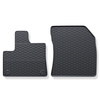 Autós gumiszőnyegek: Toyota Proace City Van (2019-....) - fekete - 2 db