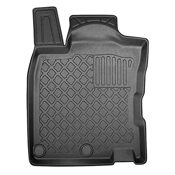 Csomagtérszőnyeg - és autószőnyegkészlet TPE: Nissan Qashqai II J11 Crossover (02.2014-05.2021) - alsó csomagtartó mankókerékkel (dupla padló kivéve a csomagtartóból)