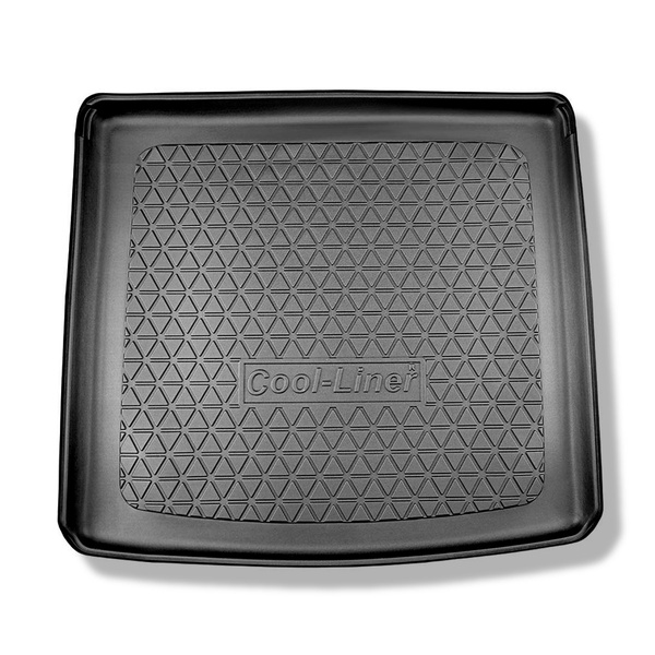 Méretre készült csomagtérszőnyegek: Volkswagen ID.4 SUV (12.2020-....) - felső csomagtartó; mozgó padló legmagasabb pozícióban