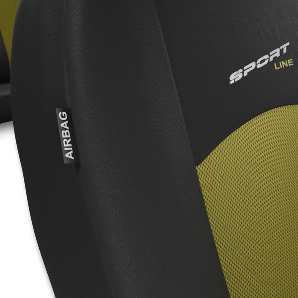 Univerzális autós üléshuzatkészlet kifejezetten: Volkswagen T-Roc (2017-....) - S-Y