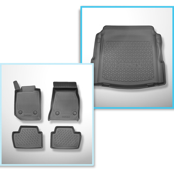 Csomagtérszőnyeg - és autószőnyegkészlet TPE: BMW 2 széria G42, G87 Coupé (01.20