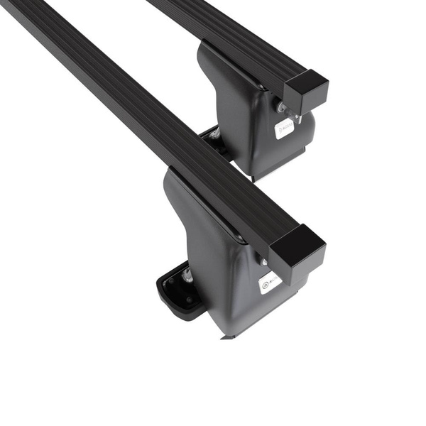 Alap tetőcsomagtartó, amely alkalmazható a: Citroen DS4 Crossback, Hatchback (2016-2018) - fekete - rögzítő elemek nélkül - acél