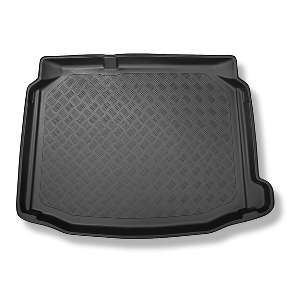 Méretre készült csomagtérszőnyegek: Seat Leon III, III SC 5F Hatchback (11.2012-02.2020 / 05.2013-08.2018) - alsó csomagtartó; csomagtartó dupla padló nélkül