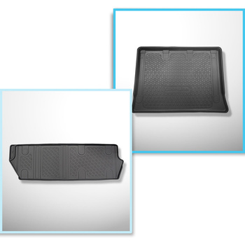 Csomagtérszőnyeg - és autószőnyegkészlet TPE: Mercedes-Benz Vito W447 Tourer (10