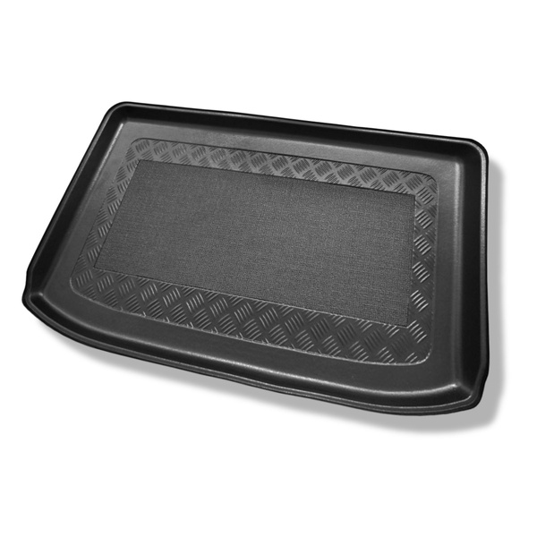 Méretre készült csomagtérszőnyegek: Ford Fiesta VI Hatchback (01.2013-06.2017) - felső csomagtartó; autókhoz dupla padlós csomagtartókkal