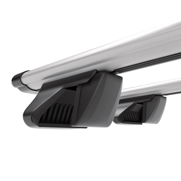 Alap tetőcsomagtartó, amely alkalmazható a: Ford Tourneo Connect II Van (2013-2022) - ezüst - integrált reling - alumínium