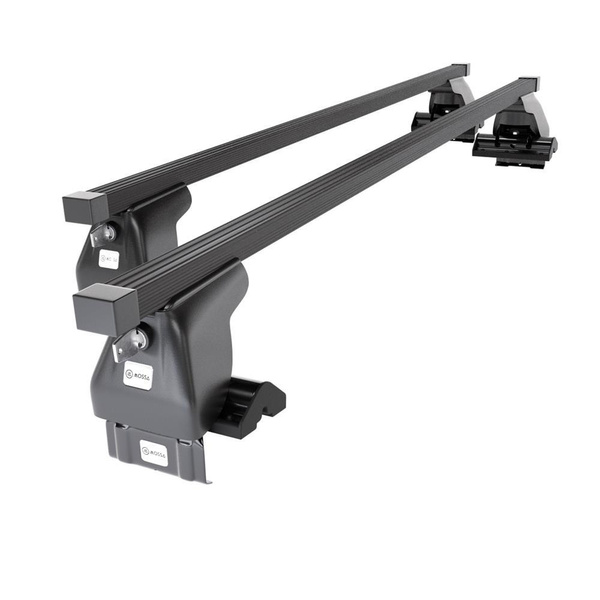 Alap tetőcsomagtartó, amely alkalmazható a: Hyundai Getz Hatchback (2005-2011) - fekete - rögzítő elemek nélkül - acél