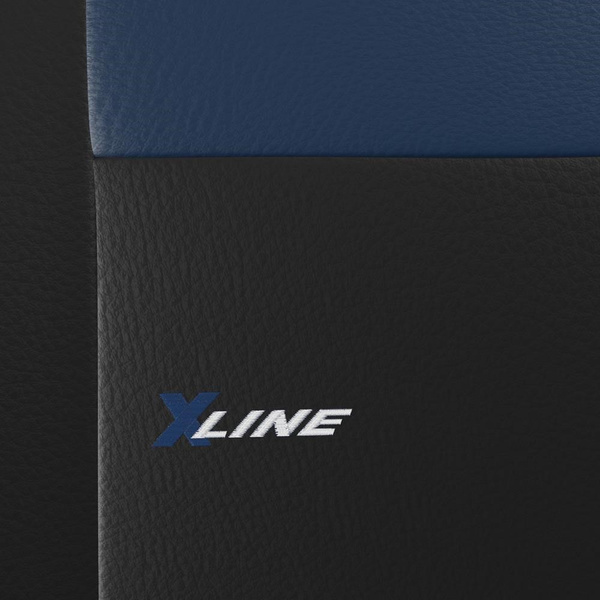 Univerzális autós üléshuzatkészlet kifejezetten: BMW 2 széria F22, F45 (2013-2021) - 2XL-BL