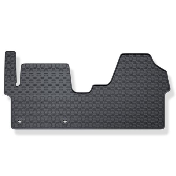 Autós gumiszőnyegek: Toyota Proace II Van (2017-....) - fekete - 1 db