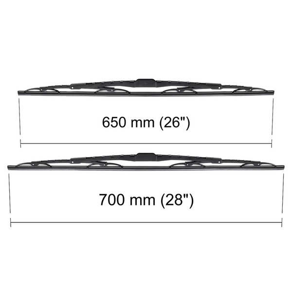 Autó ablaktörlők lapát szélvédőre a következő autótípushoz: Volkswagen Sharan I Van (09.1995-02.2001) - Sztenderd ablaktörlő lapát