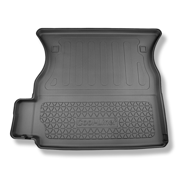 Méretre készült csomagtérszőnyegek: Tesla Model X SUV (01.2021-....) - 6/7 hely; a második sor ülés mögé (harmadik sor lenyitott)