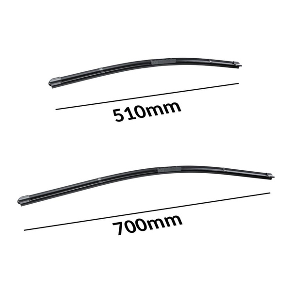 Autó ablaktörlők lapát szélvédőre a következő autótípushoz: Audi A8 S8 4H Limousine (04.2012-08.2018) - Lapos ablaktörlő lapát