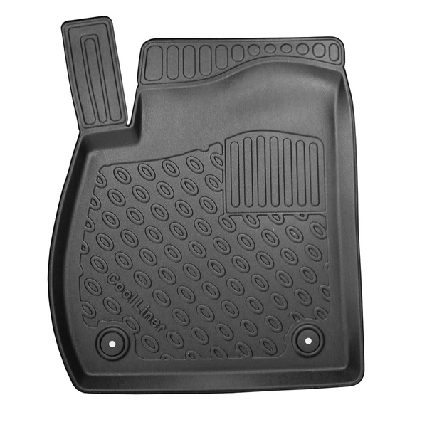 TPE Premium szőnyegek gépjárművekhez: Opel Zafira C Egyterű (01.2012-07.2019) - 5 vagy 7 hely; harmadik sor nélkül