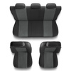 Univerzális autós üléshuzatkészlet kifejezetten: Nissan Qashqai I, II, III (2007-....) - UNE-2