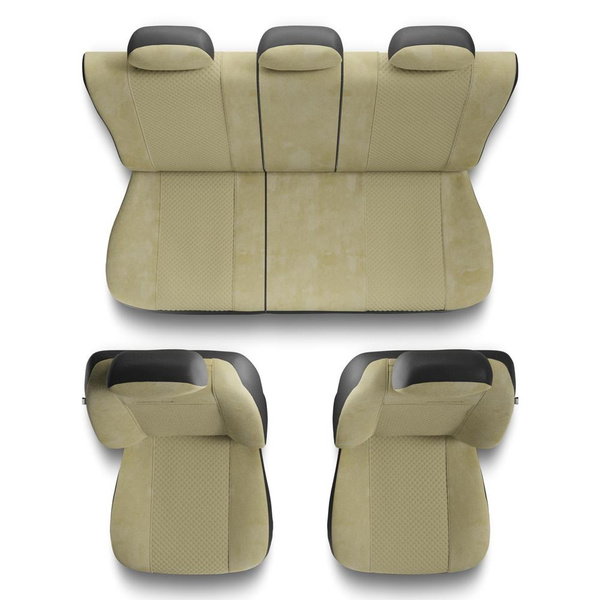 Univerzális autós üléshuzatkészlet kifejezetten: Ford Fusion (2002-2012) - PG-3