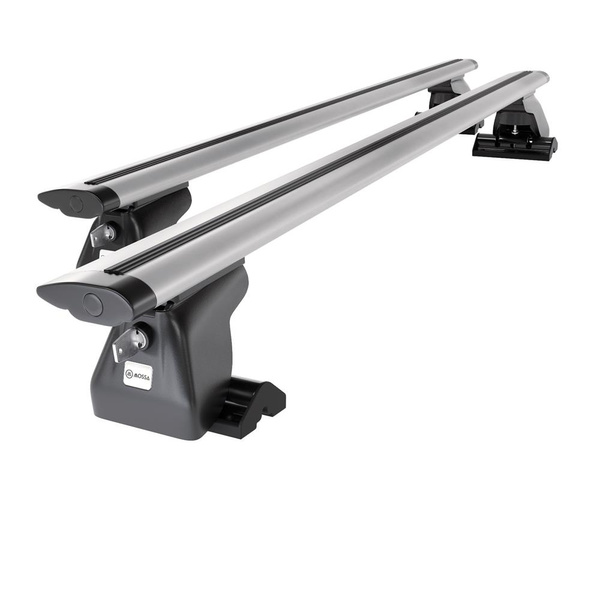 Alap tetőcsomagtartó, amely alkalmazható a: Chrysler Town & Country Egyterű (1990-2010) - ezüst - T-profil - alumínium