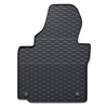 Autós gumiszőnyegek: Volkswagen Touran I Egyterű (2003-2010) - fekete - 4 db