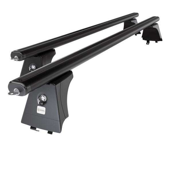 Alap tetőcsomagtartó, amely alkalmazható a: Hyundai i40 Kombi (2011-2018) - fekete - integrált reling - alumínium