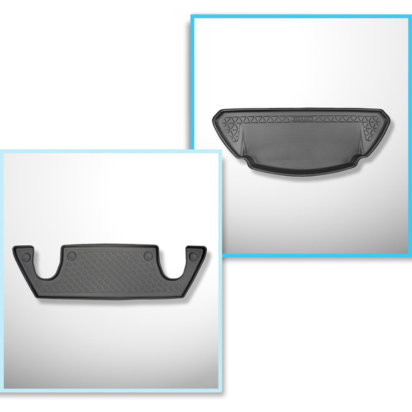 Csomagtérszőnyeg - és autószőnyegkészlet TPE: Tesla Model X SUV (10.2016-12.2020)