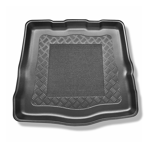Méretre készült csomagtérszőnyegek: BMW X5 E70 SAV (04.2007-09.2013) - tárolóra a csomagtartó padlója alatt; csak 5 hely