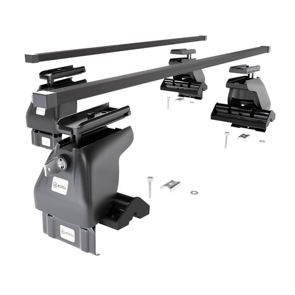 Alap tetőcsomagtartó, amely alkalmazható a: Hyundai Getz Hatchback (2005-2011) - fekete - rögzítő elemek nélkül - acél