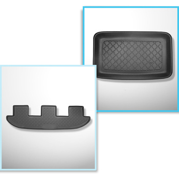 Csomagtérszőnyeg - és autószőnyegkészlet TPE: Seat Alhambra II Van (09.2010-03.2