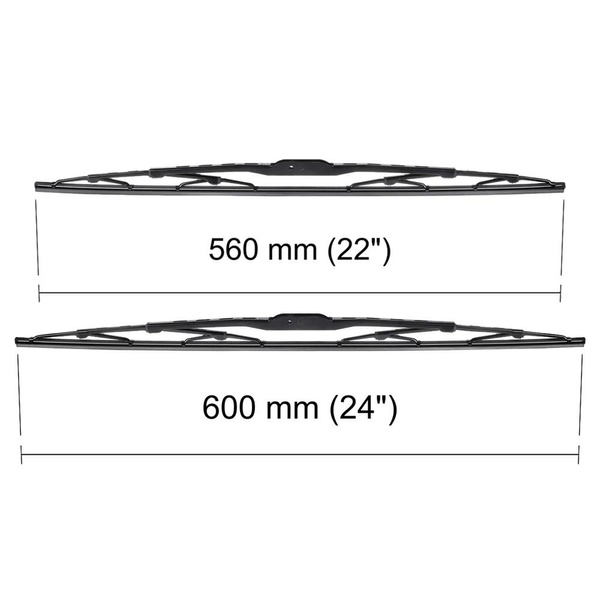 Autó ablaktörlők lapát szélvédőre a következő autótípushoz: BMW X5 E53 SAV (03.1999-10.2006) - Sztenderd ablaktörlő lapát