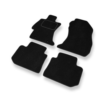 Velúrszőnyegek gépjárművekhez: Subaru XV SUV (2012-2017) - fekete