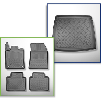 Csomagtérszőnyeg - és autószőnyegkészlet TPE: Peugeot 408 Plug-in Hybrid SUV (10