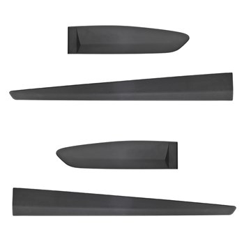 Fekete autó oldallécek Hyundai i10 FL Hatchback (2017-2019)