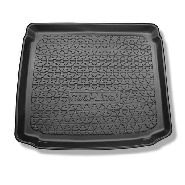 Méretre készült csomagtérszőnyegek: Volkswagen Tiguan I SUV (07.2007-04.2016) - alsó csomagtartó; javító készlettel