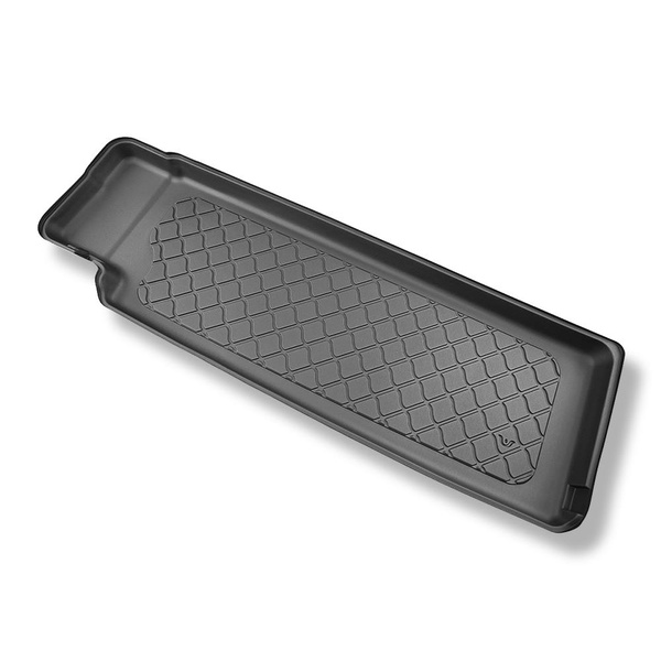 Csomagtérszőnyeg - és autószőnyegkészlet TPE: Tesla Model X SUV (01.2021-....) - 6 hely; II sor; a harmadik sor ülés mögé