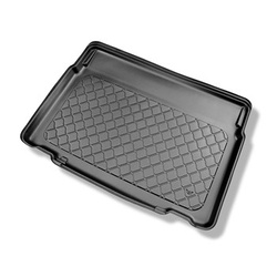 Méretre készült csomagtérszőnyegek: Citroen C3 Aircross II SUV (11.2017-2024) - alsó csomagtartó; mozgó padló legalacsonyabb pozícióban, vagy mozgó padló nélkül; hátsó ülések nyithatóak és csúsztatható