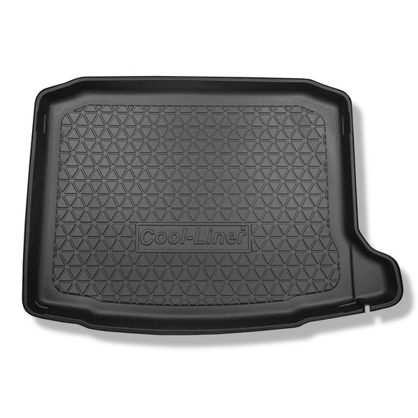 Méretre készült csomagtérszőnyegek: Seat Ateca SUV (09.2016-....) - alsó csomagtartó; mozgó padló nélküli csomagtartó modellek