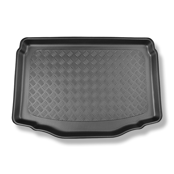 Méretre készült csomagtérszőnyegek: Citroen C3 IV SUV (02.2024-....) - alsó csomagtartó; mozgó padló nélküli csomagtartó modellek