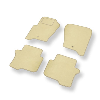 Velúrszőnyegek gépjárművekhez: Land Rover Discovery IV SUV (2010-2016) - bézs