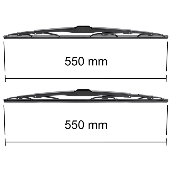 Autó ablaktörlők lapát szélvédőre a következő autótípushoz: DAF XF 105 Tehergépkocsi (2006-2019) - Sztenderd ablaktörlő lapát