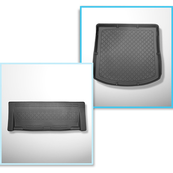 Csomagtérszőnyeg - és autószőnyegkészlet TPE: Volkswagen Touran I 1T Egyterű (09