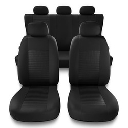 Univerzális autós üléshuzatkészlet kifejezetten: Toyota Yaris I, II, III, IV (1999-....) - MD-1