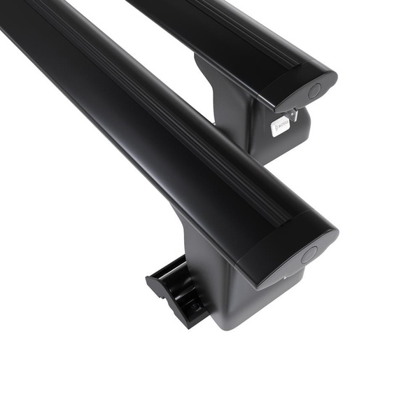 Alap tetőcsomagtartó, amely alkalmazható a: Citroen Spacetourer Van (2016-....) - fekete - rögzítő pontok - alumínium