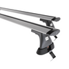 Alap tetőcsomagtartó, amely alkalmazható a: Opel Insignia Grand Sport (2017-2022) - ezüst - rögzítő elemek nélkül - alumínium