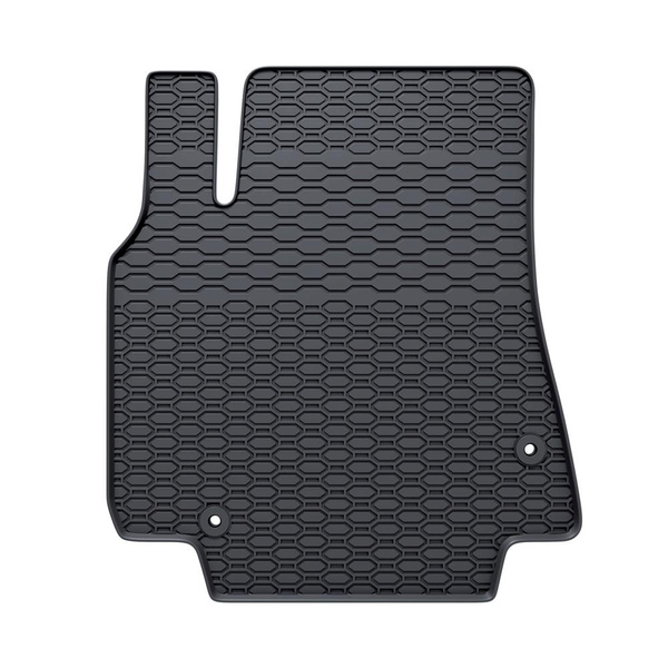 Autós gumiszőnyegek: Peugeot Partner II Van (2008-2018) - fekete - 2 db