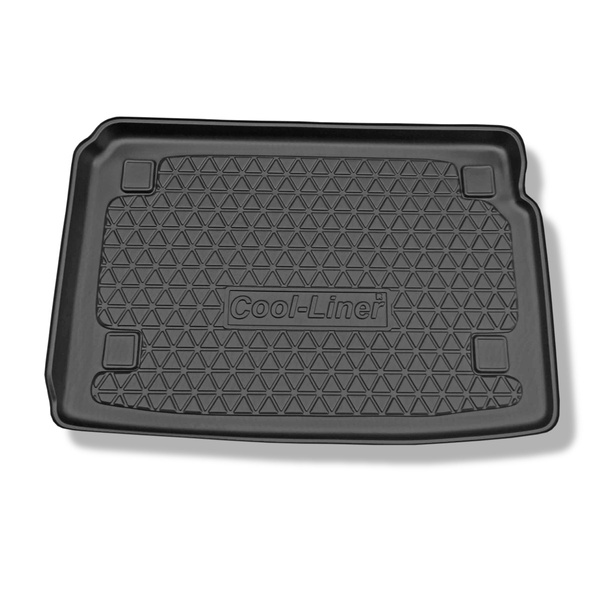 Méretre készült csomagtérszőnyegek: Fiat Fiorino III Van (06.2008-2020) - 5 hely; lemez a csomagtartó oldalfalain